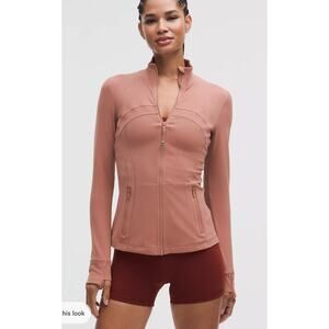 Lululemon Define Jacket Nulu Size 6 NWT Red Clay